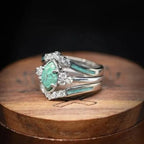 Exclusive Turquoise & Diamond Ring