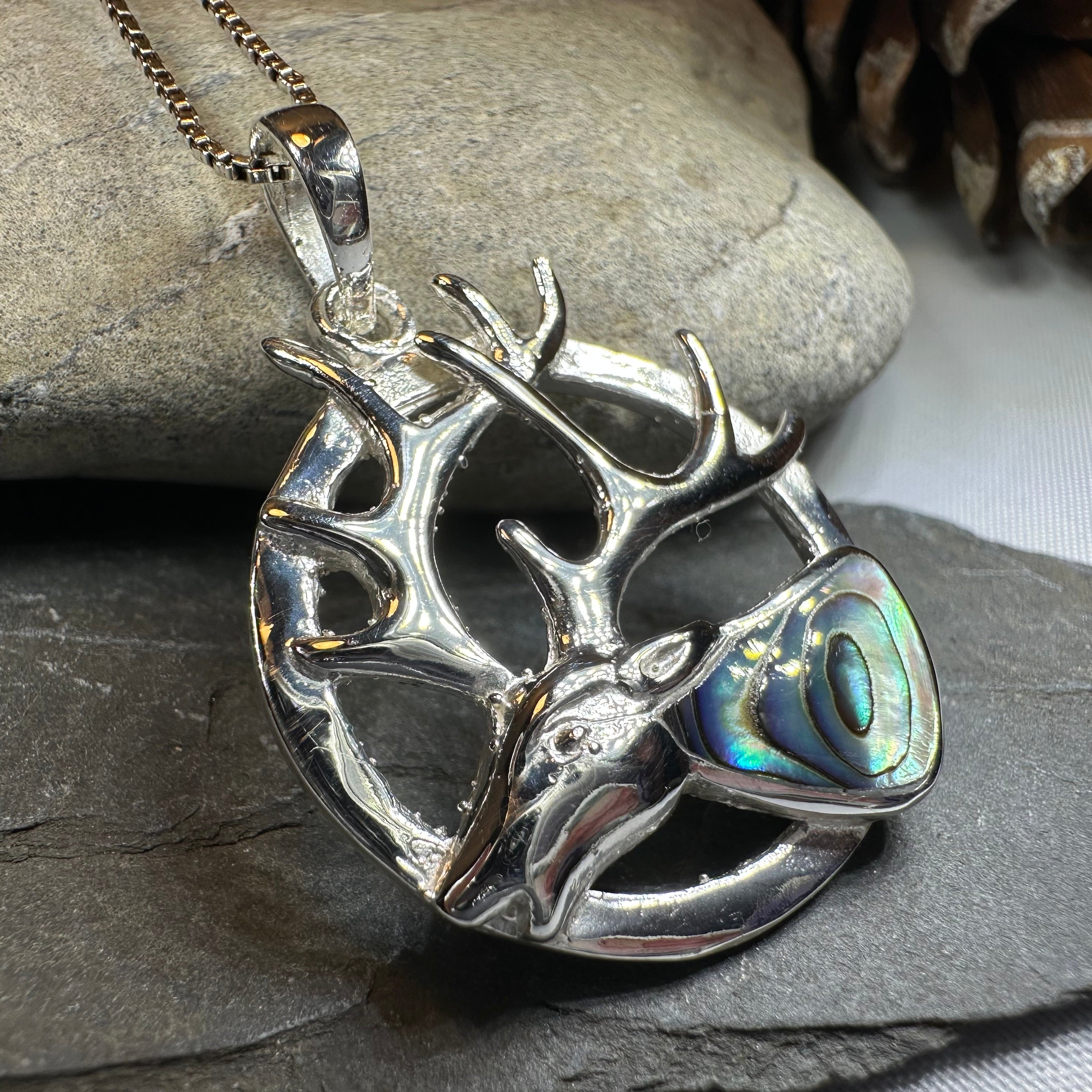 Stag of the Mist Necklace