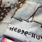 Handmade Hedgehog Lover Tea Towel Set