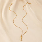 Olivenorma Angel Number 4444 Simple Necklace