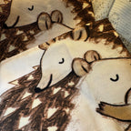 Handmade Hedgehog Lover Tea Towel Set