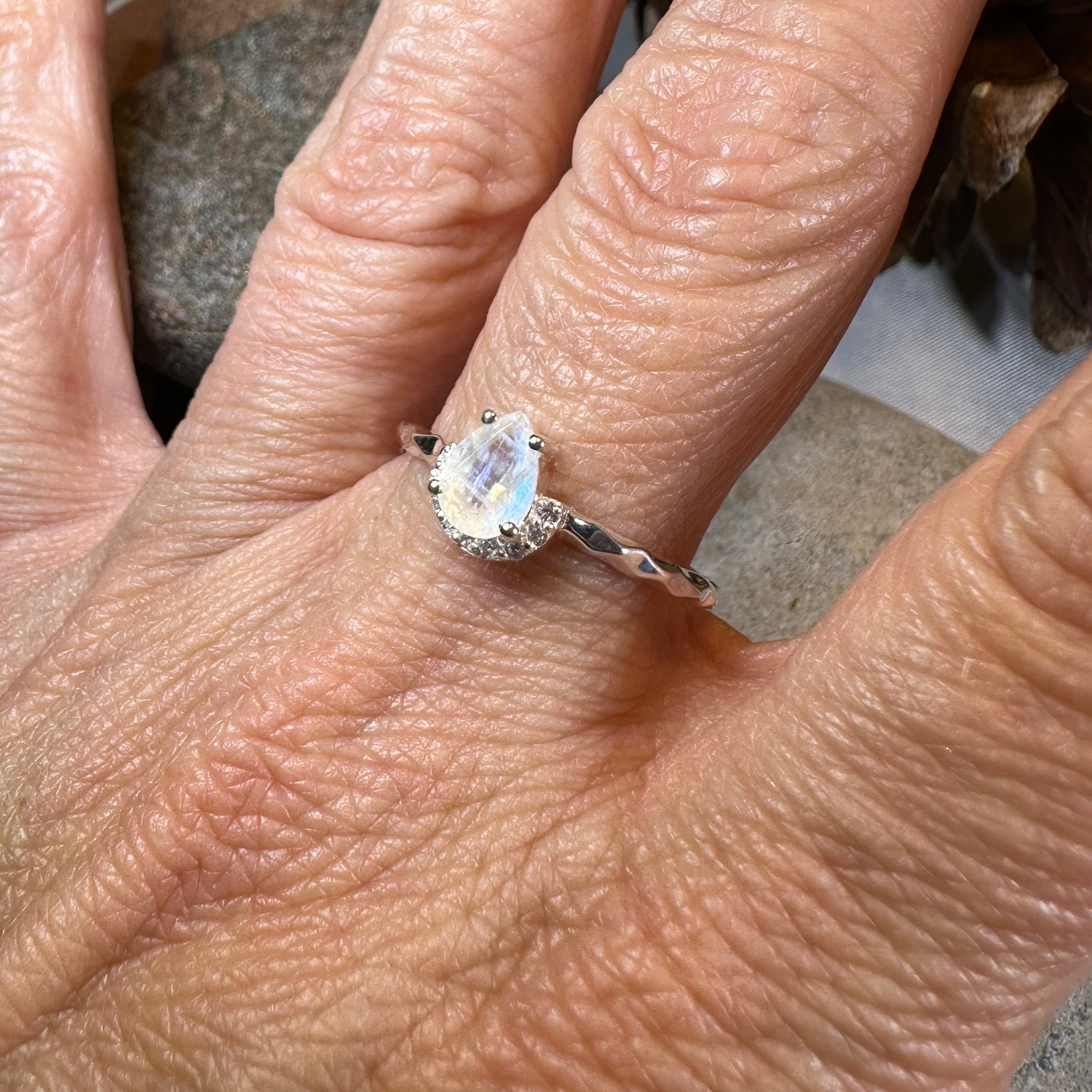 Calista Moonstone Ring