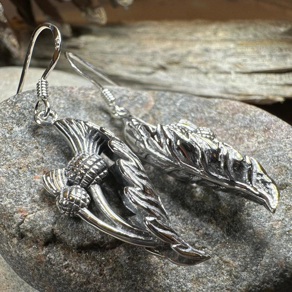 Cluaran Thistle Earrings