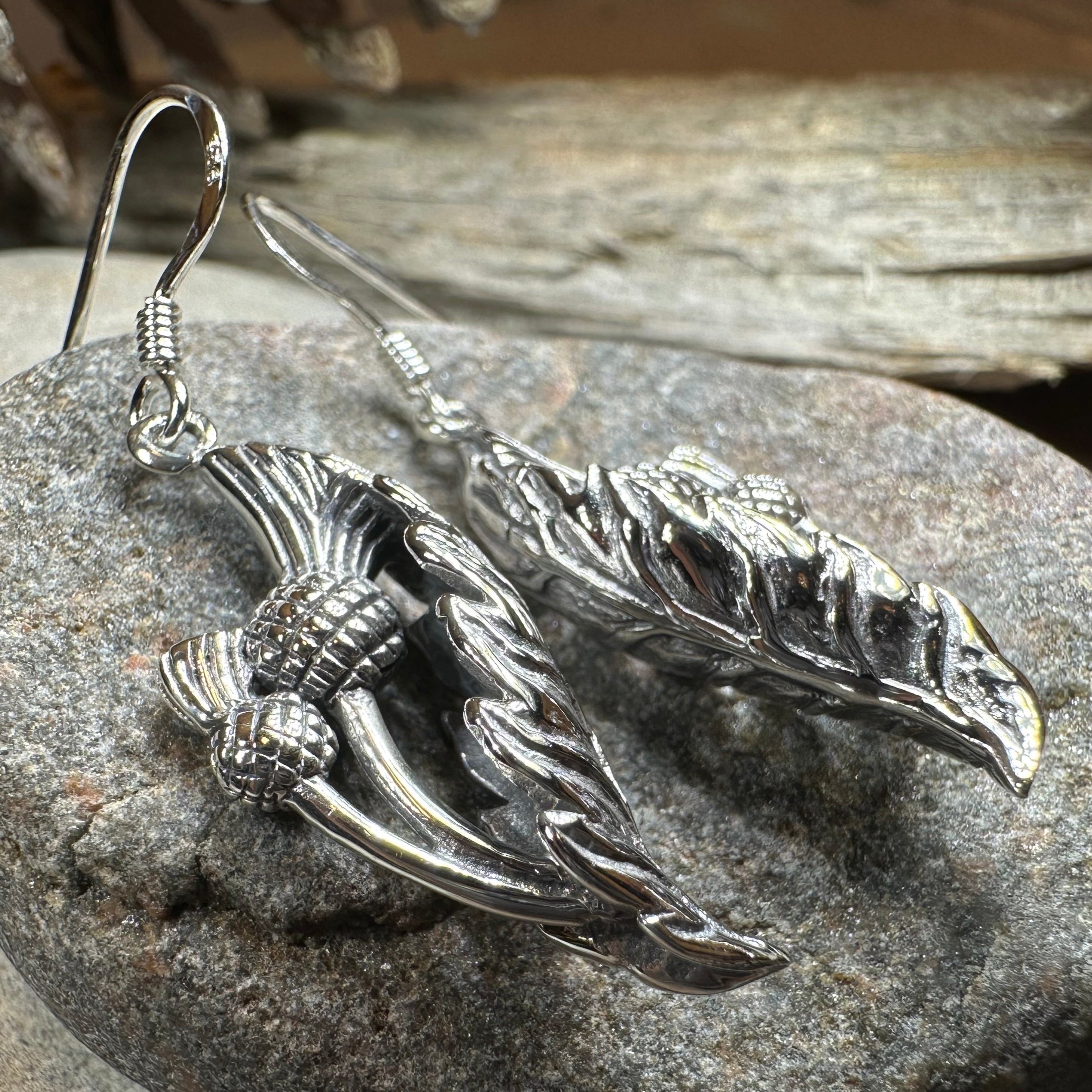 Cluaran Thistle Earrings