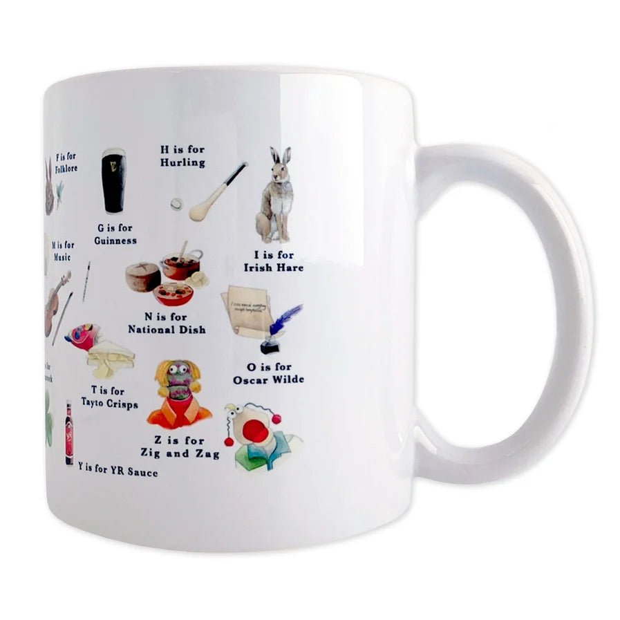 Irish ABC Mug