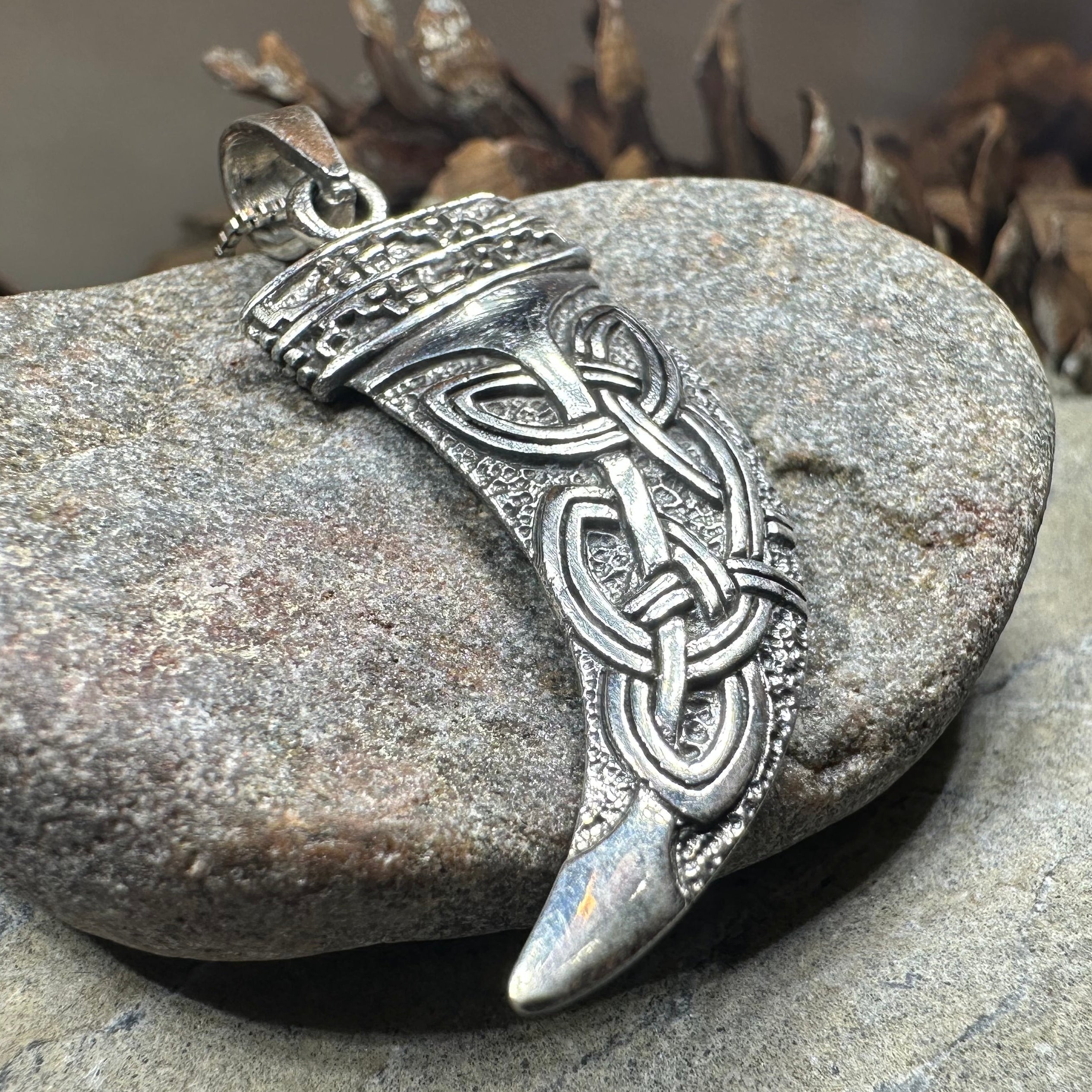 Celtic Wolf Claw Necklace