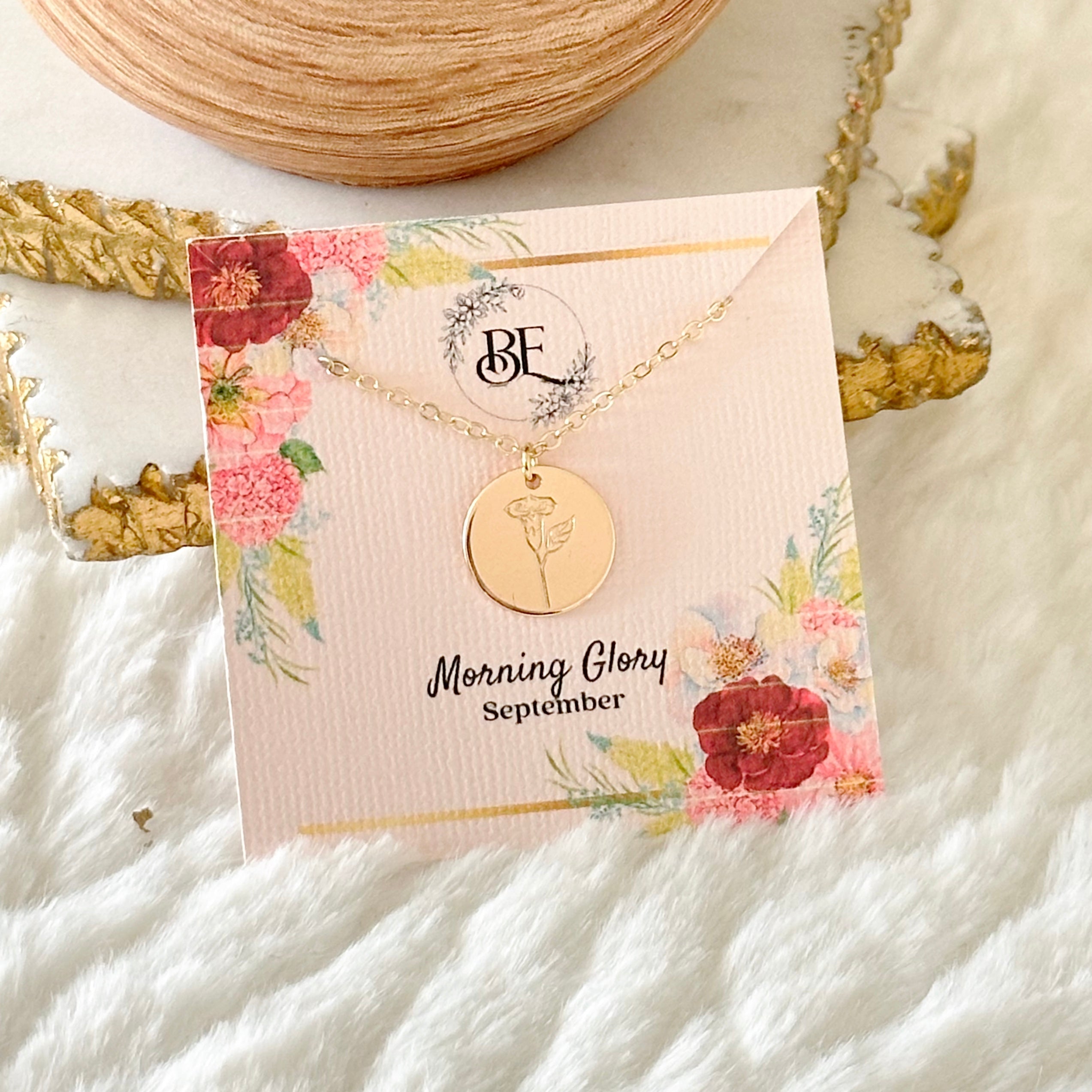 Birth Flower Necklace