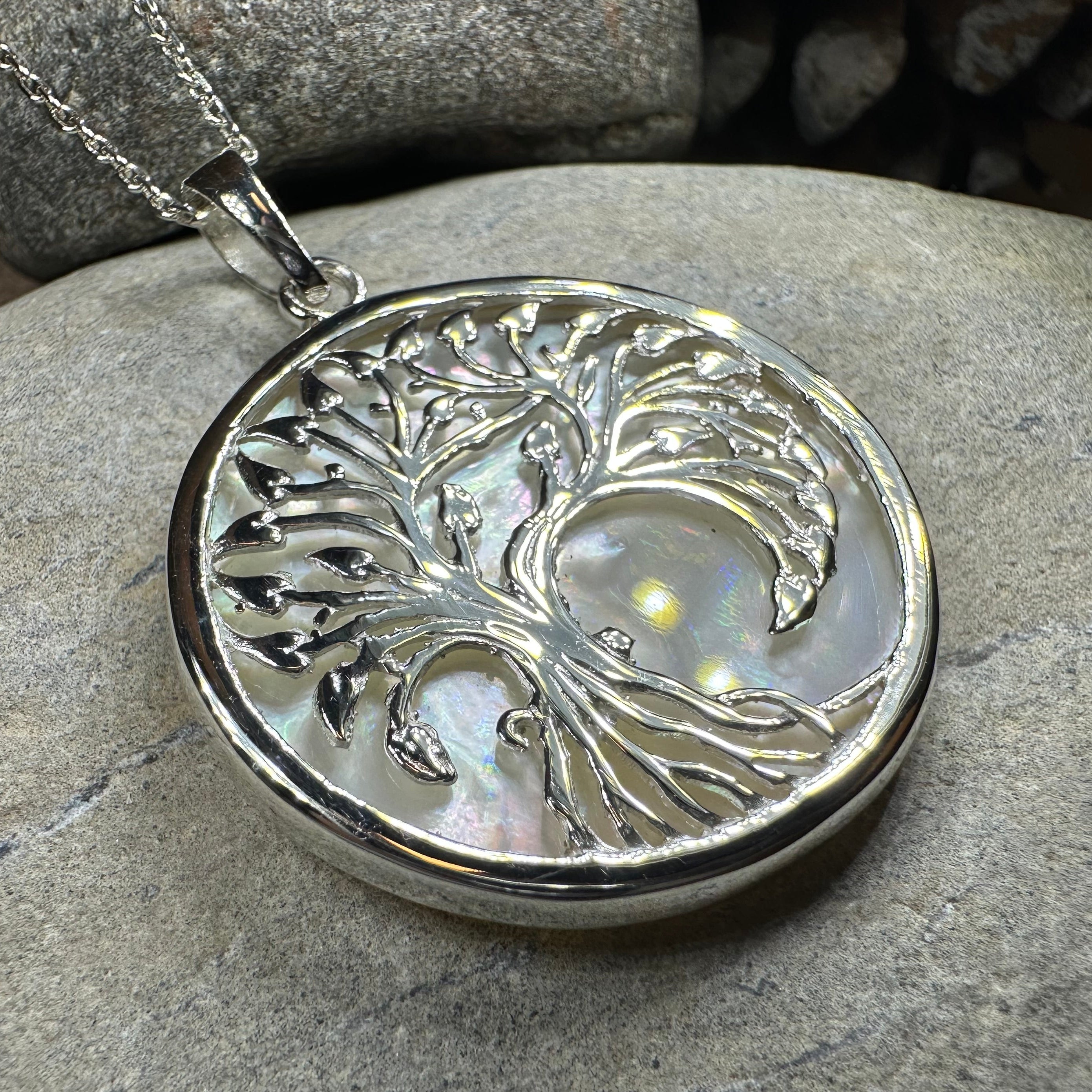 Arianrhod Tree of Life Shell Necklace