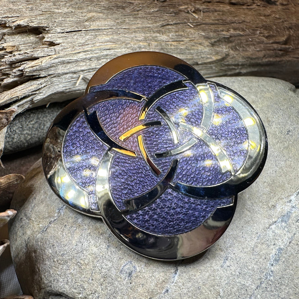 Enamel Dara Celtic Brooch