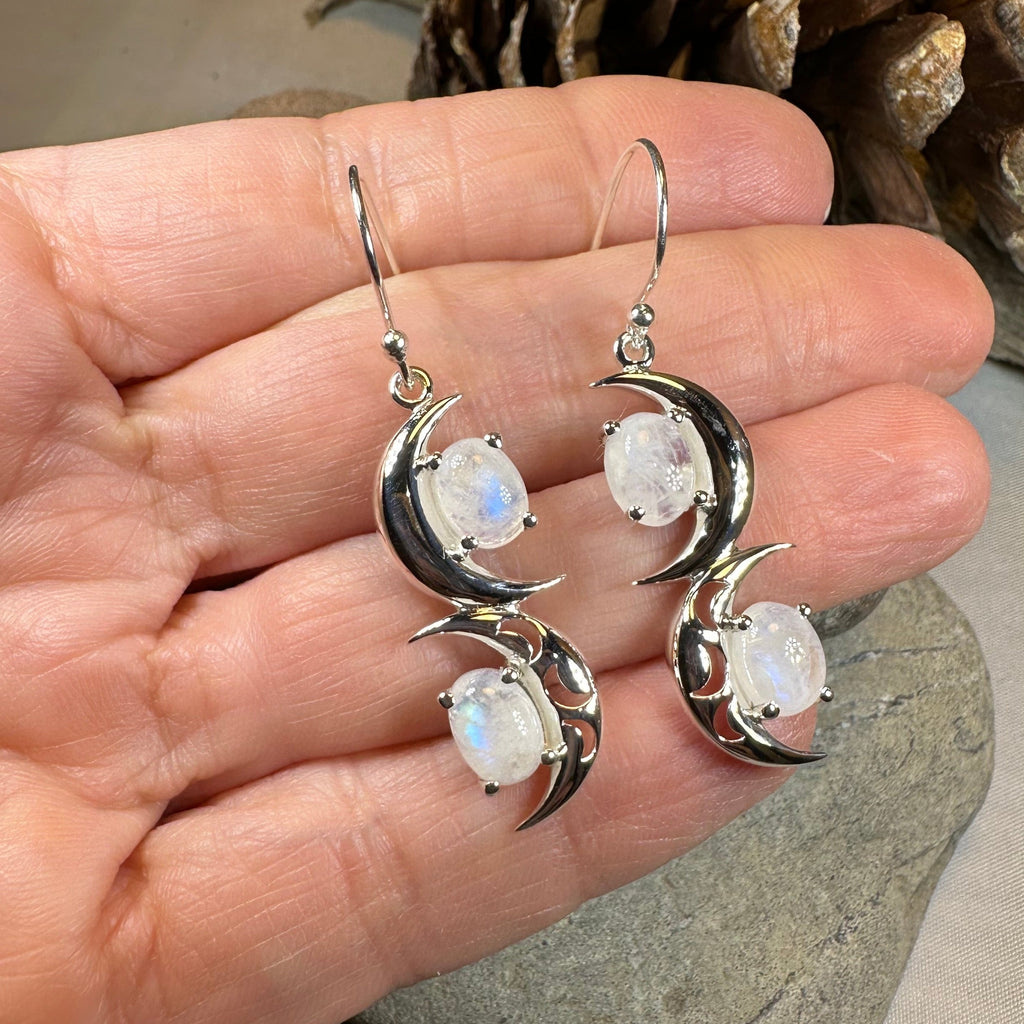 Mystic Dream Moonstone Earrings