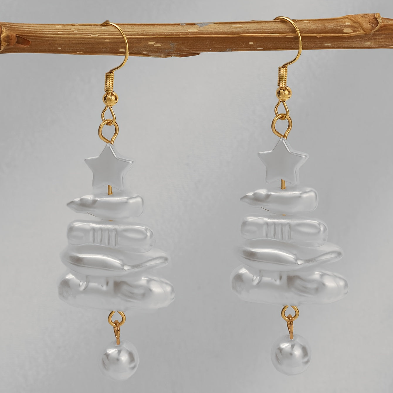 Boho Tree Star Earrings