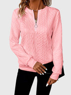 Nora™ | Sweater with Zipper