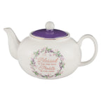 Purple Blessed Ceramic Teapot