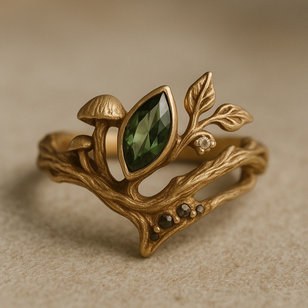 Nature Green Ring