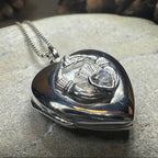 Aoife Claddagh Locket Necklace