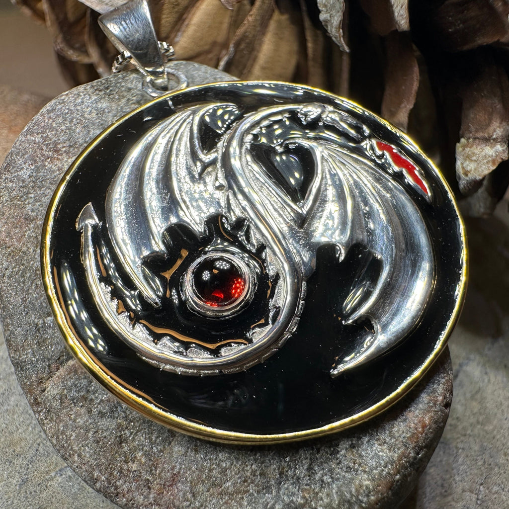 Dragon Yin Yang Necklace