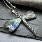 Shimmering Dragonfly Necklace