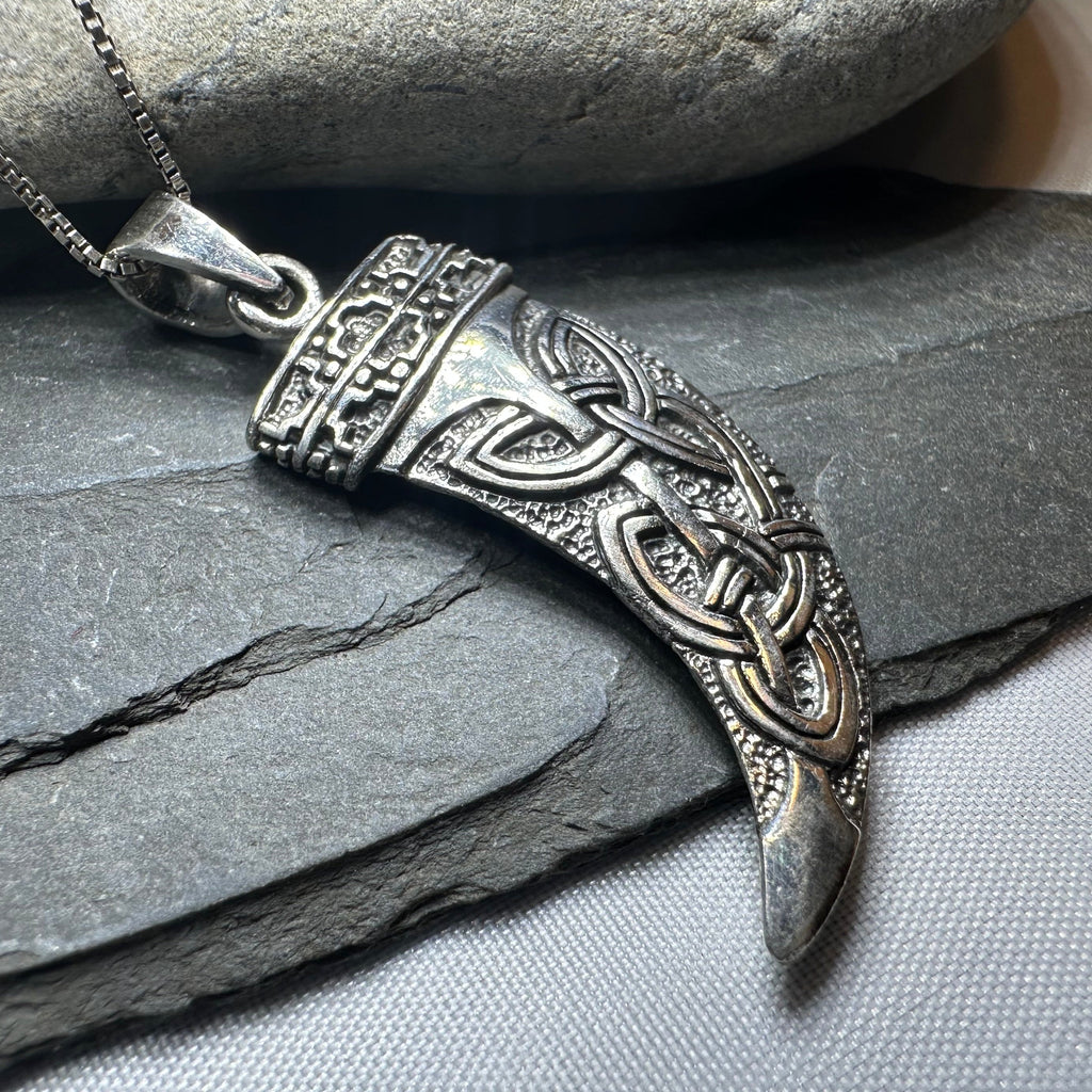Celtic Wolf Claw Necklace