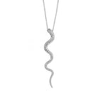 Amazonian Serpent Pendant in 925 Sterling Silver