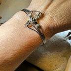 Ireland Claddagh Cuff Bracelet