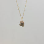 Olivenorma Irregular Crystal Raw Stone Gem gemstone Necklace