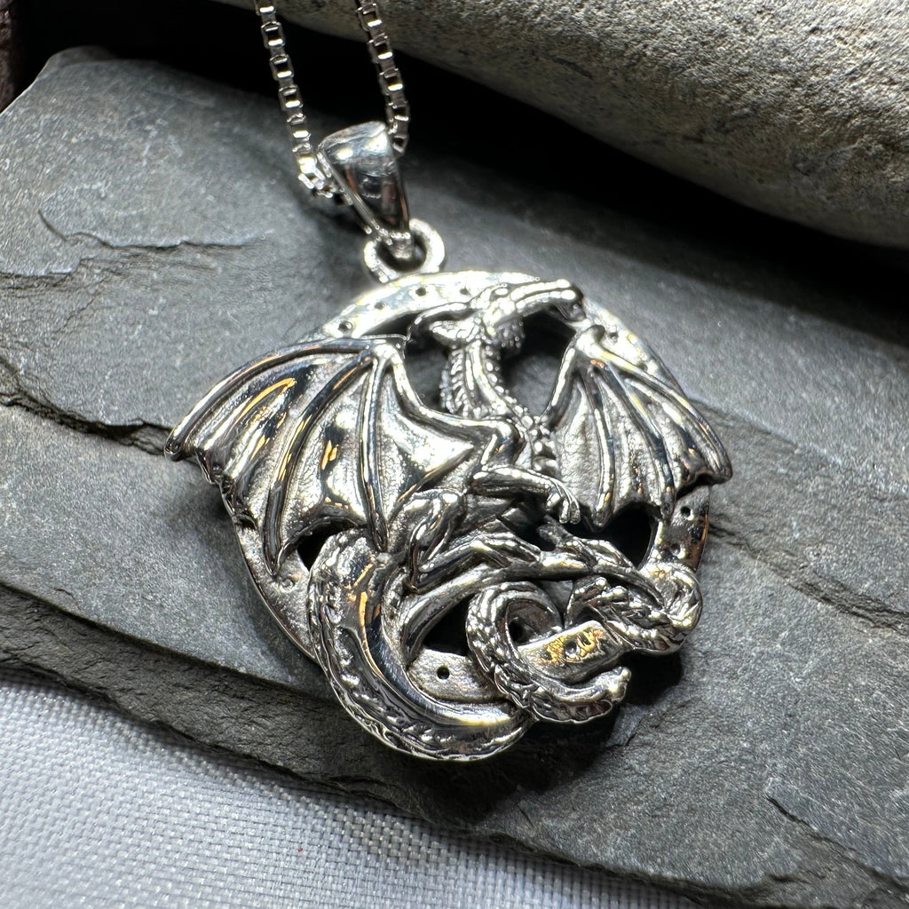 Silverwings Dragon Necklace