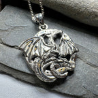 Silverwings Dragon Necklace