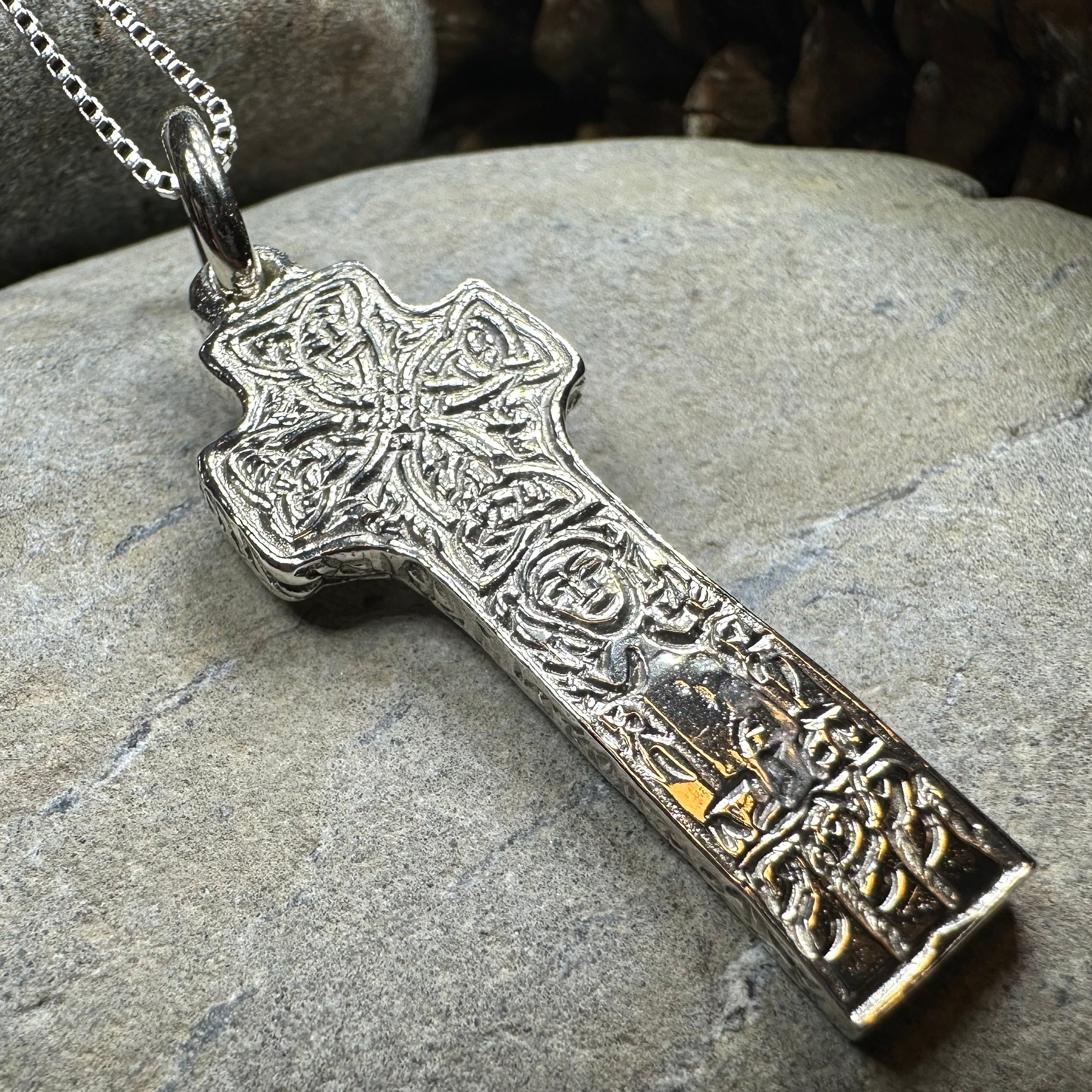 Artisan Irish Saint Patrick Cross Necklace