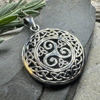 Nova Celtic Spiral Necklace