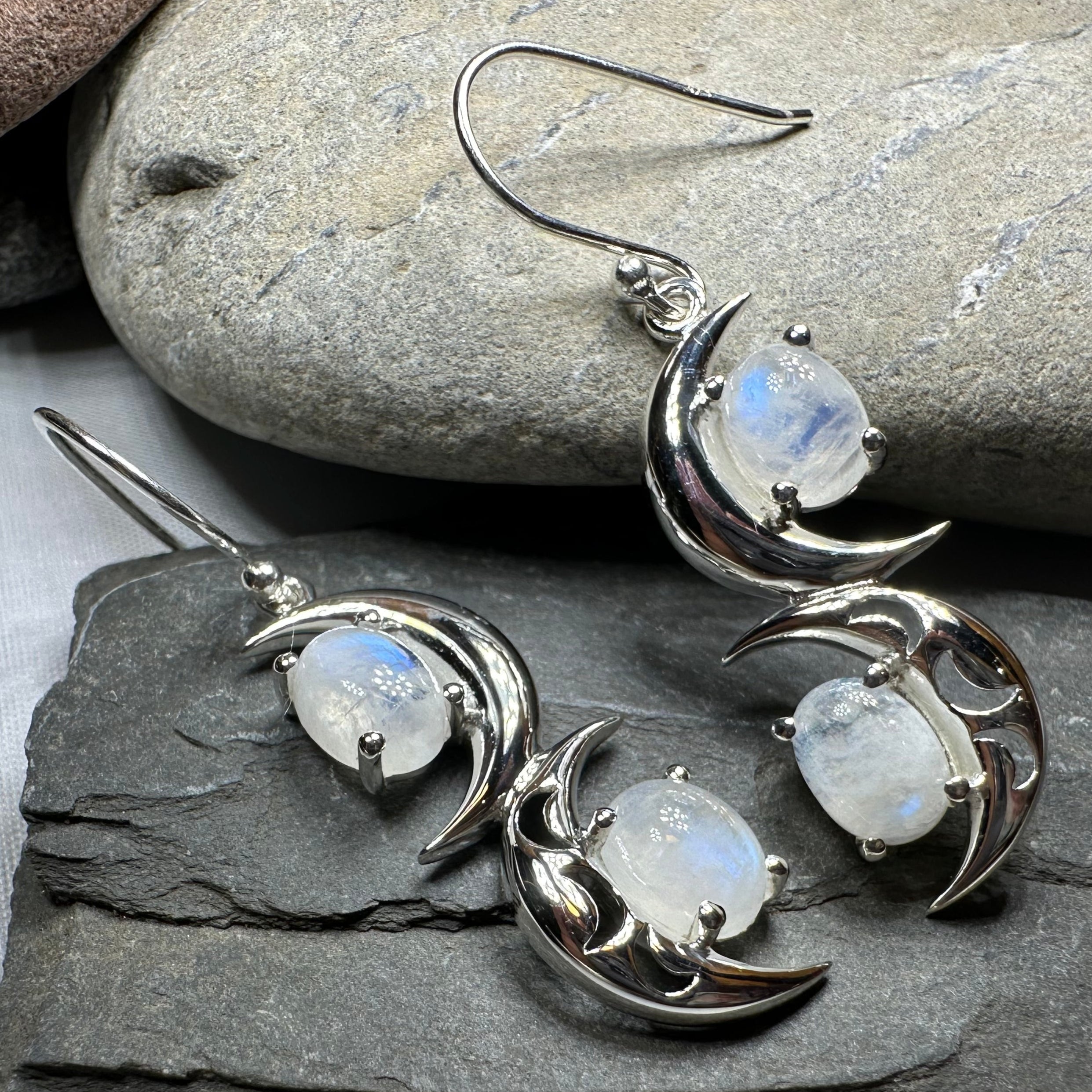 Mystic Dream Moonstone Earrings