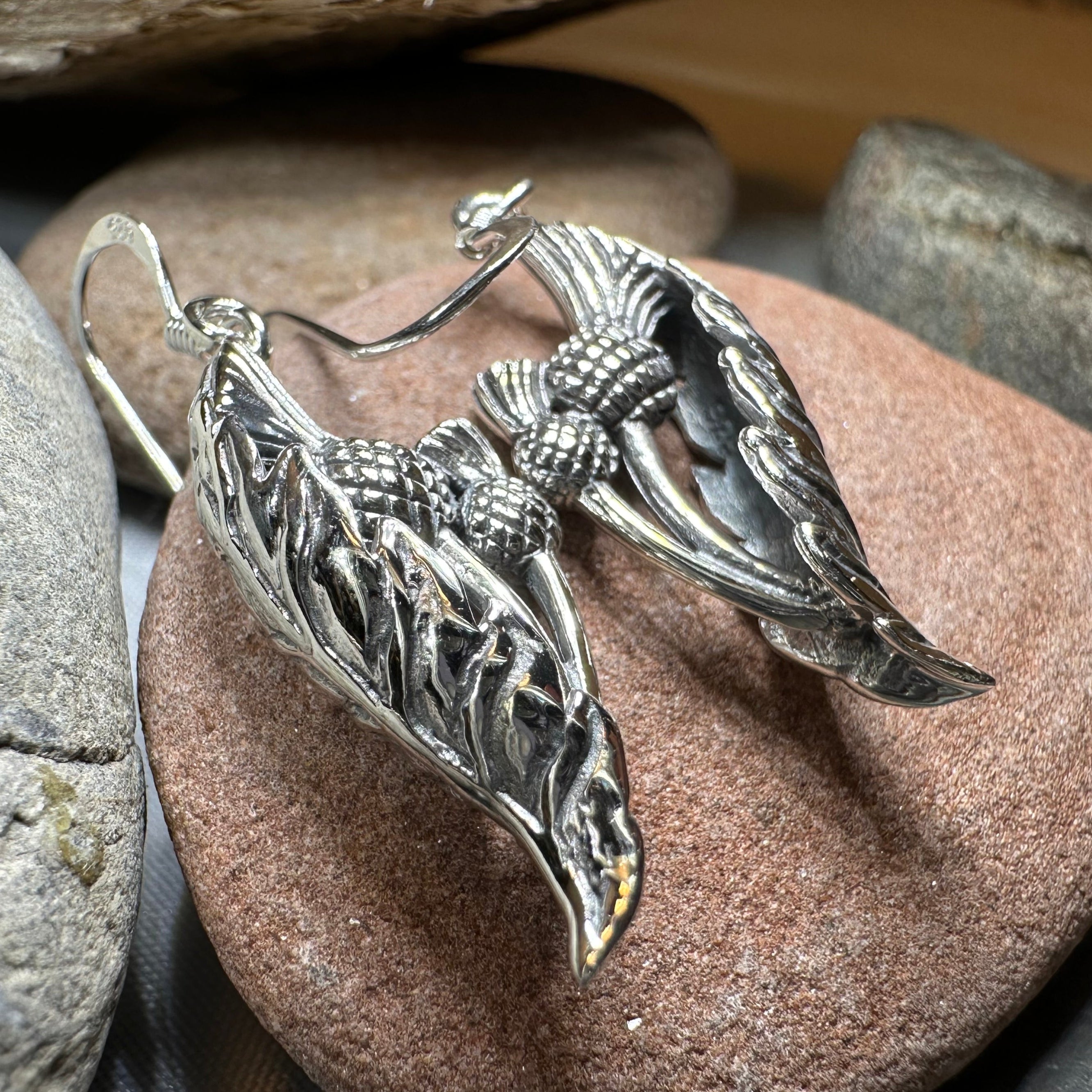 Cluaran Thistle Earrings