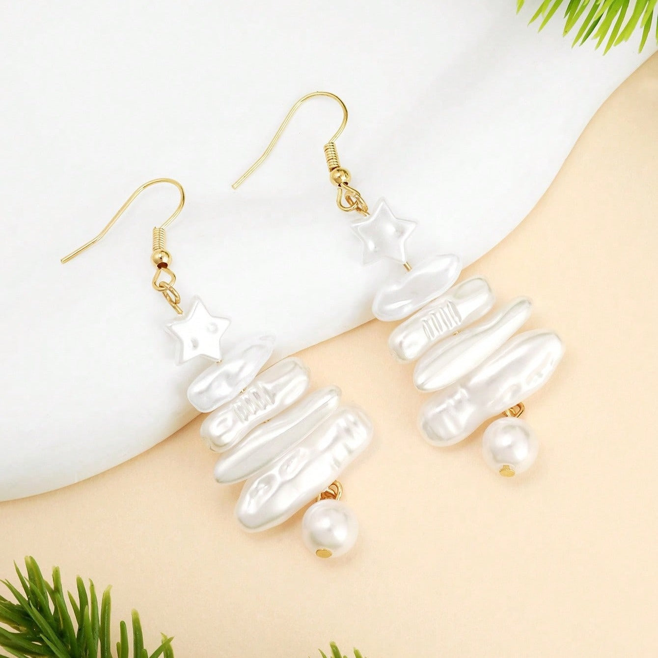 Boho Tree Star Earrings