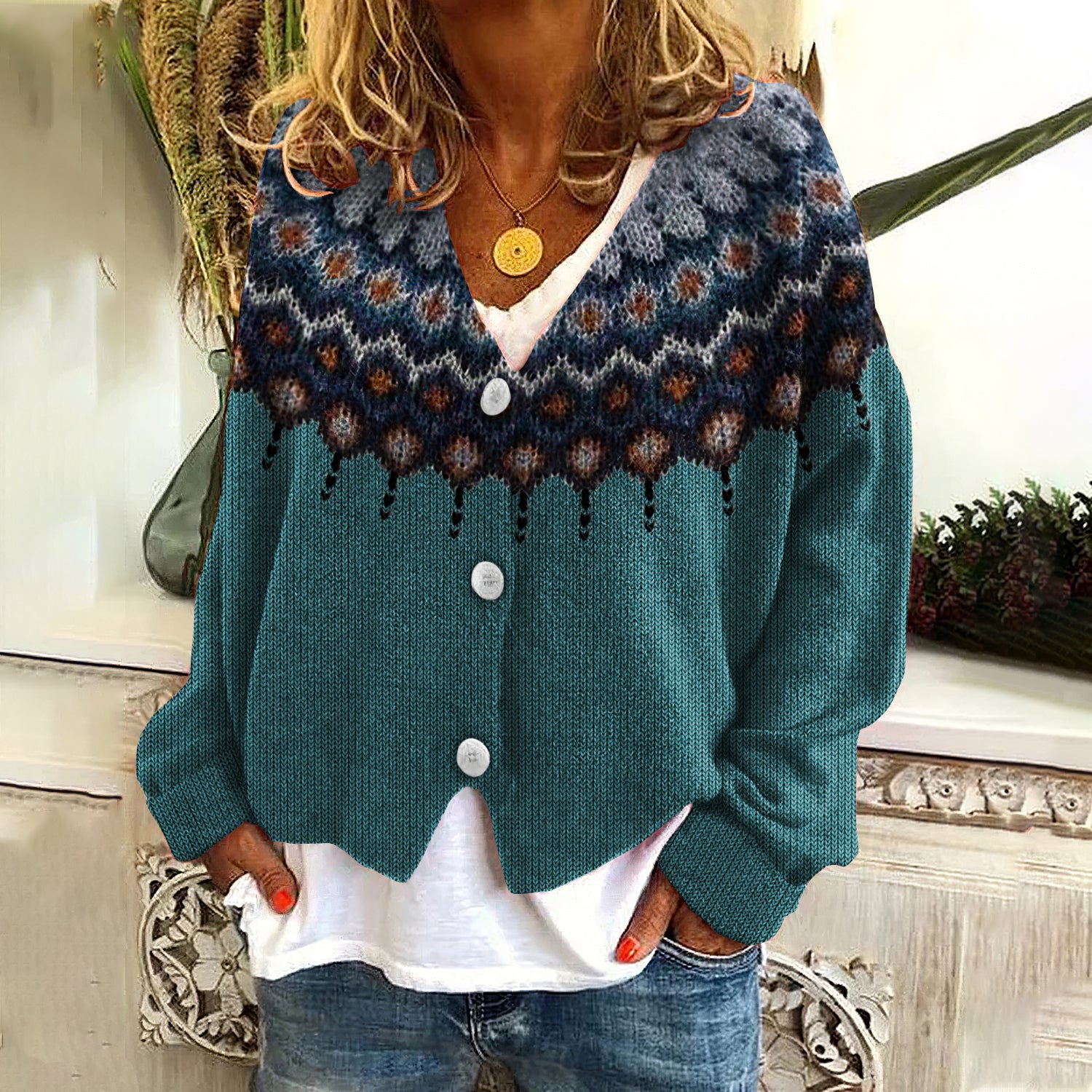 Viktoria - Cozy Knit Cardigan