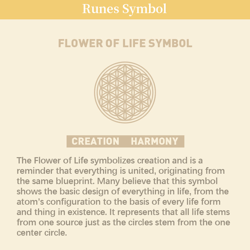 Rose Quartz Fower Of Life Reki Necklace