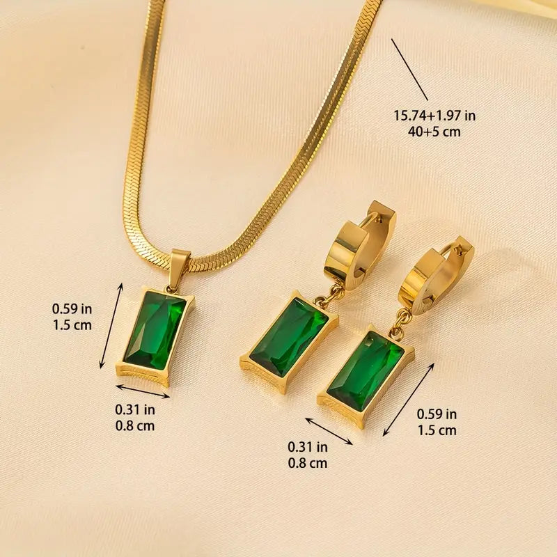 Emerald Luxe Jewelry Collection