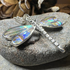 Shimmering Dragonfly Necklace