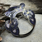 Enamel Celtic Dragon Brooch