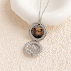 Personalized Photo Locket Necklace - Stainless Steel