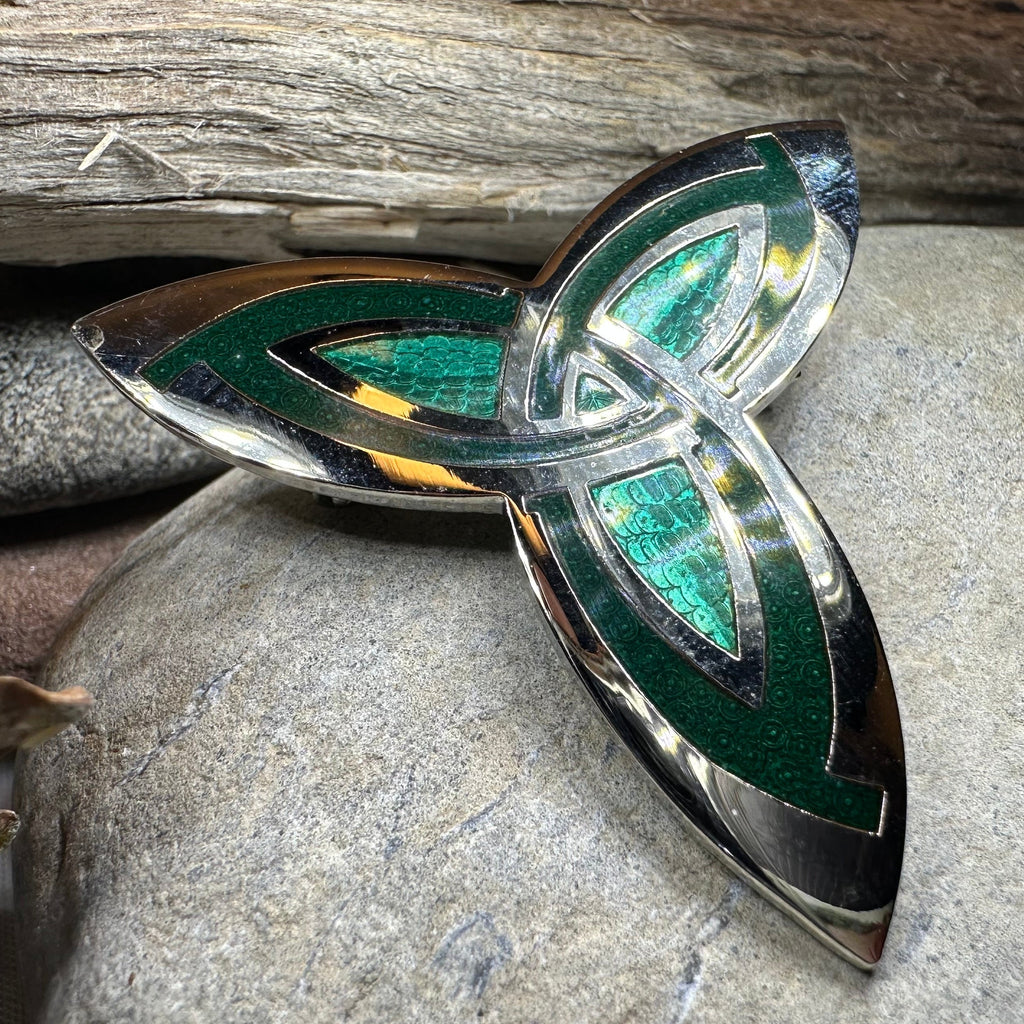 Eislyn Trinity Knot Celtic Brooch