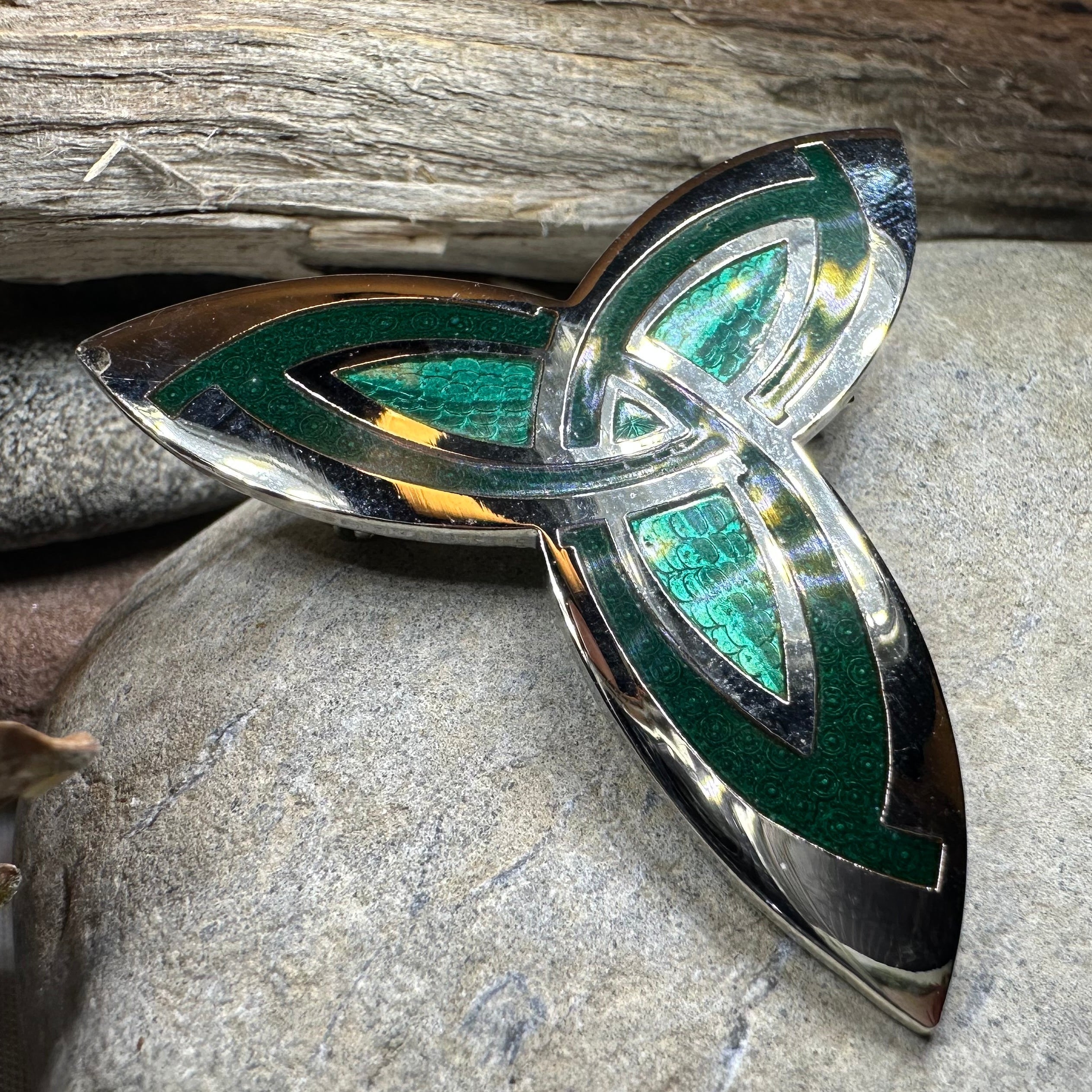 Eislyn Trinity Knot Celtic Brooch