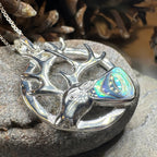 Stag of the Mist Necklace
