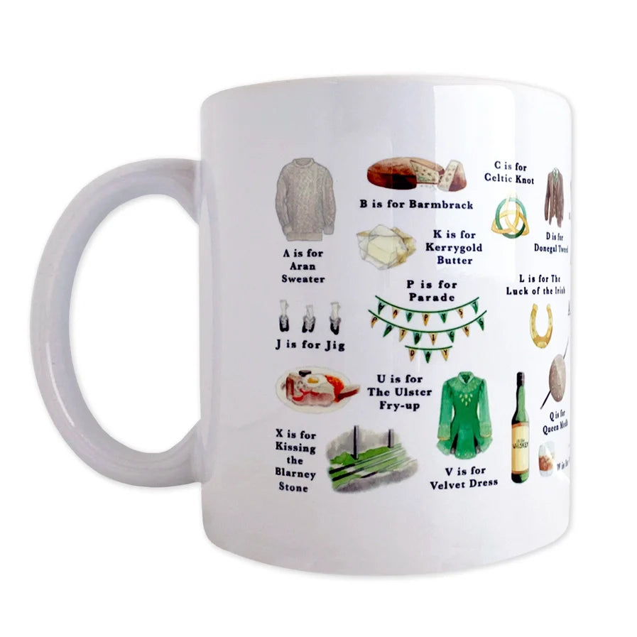 Irish ABC Mug