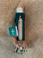 Saint Cainnech (Kenneth) of Aghaboe Scotland Doll