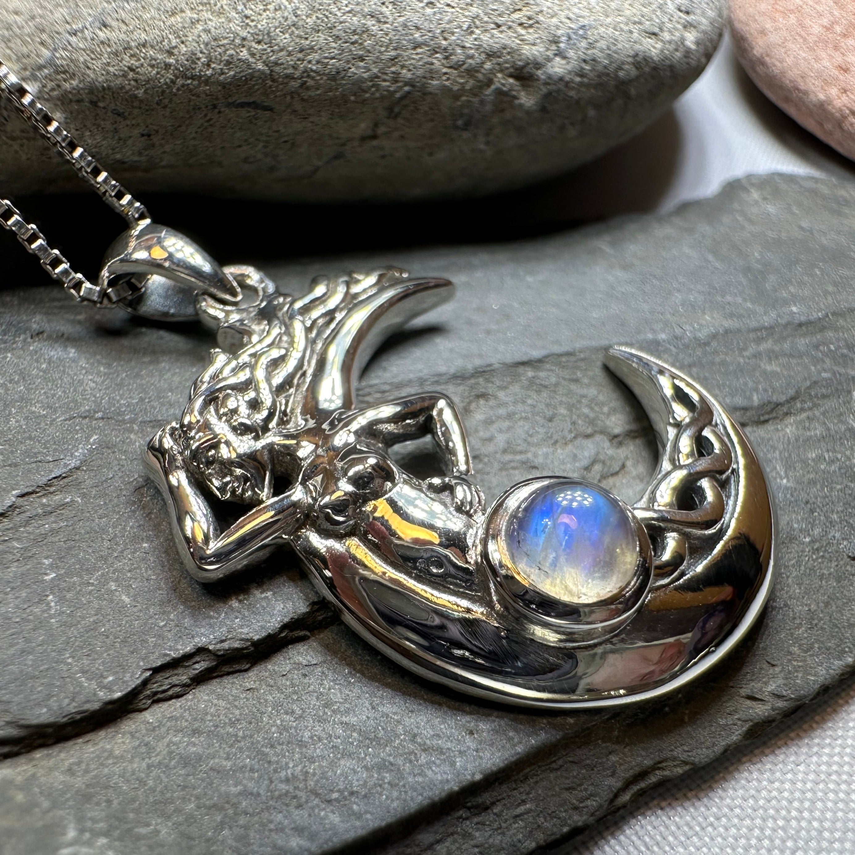 Gealach Moon Goddess Necklace