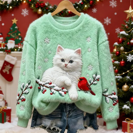 Alice - Cozy Cat Sweater