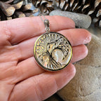Arianrhod Tree of Life Shell Necklace