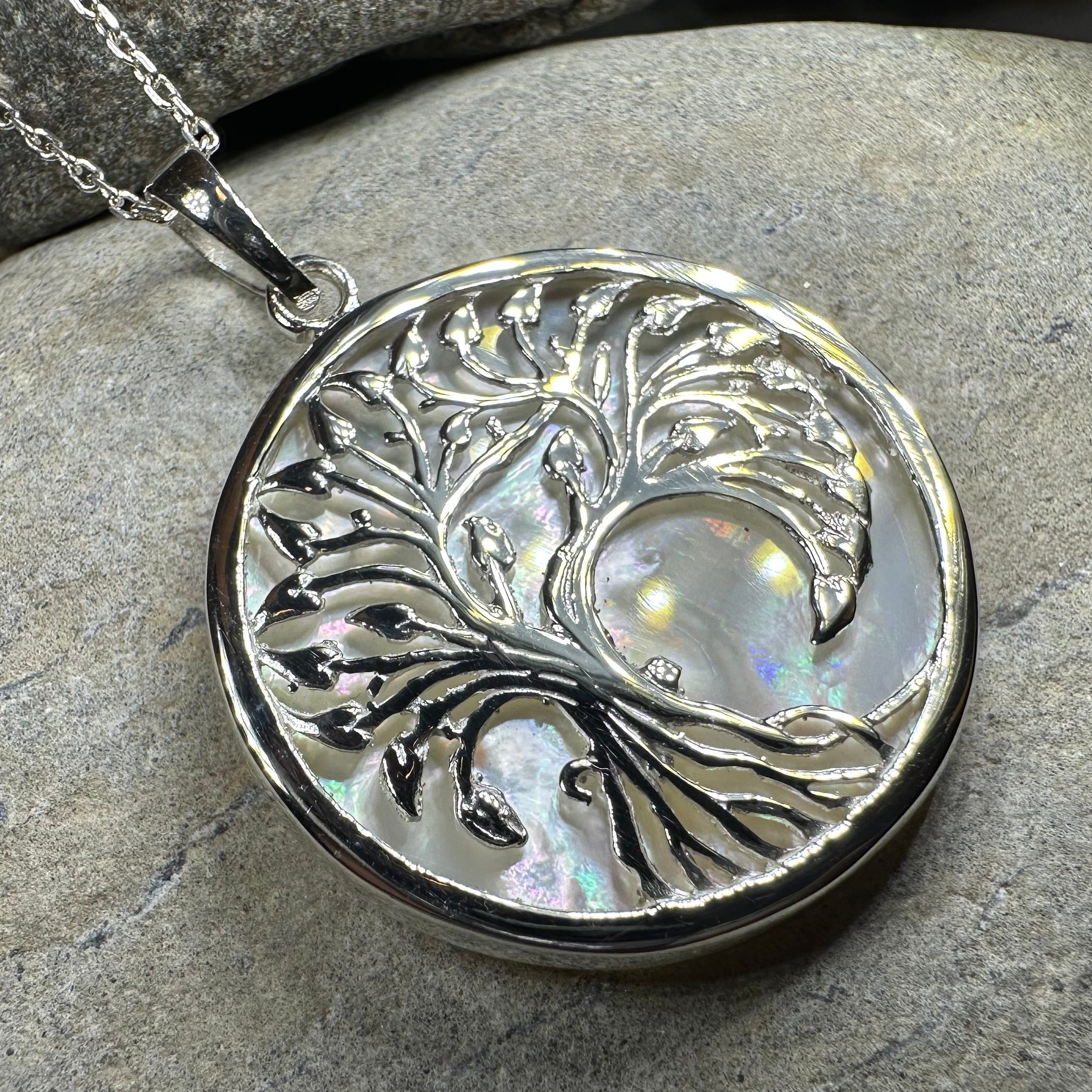 Arianrhod Tree of Life Shell Necklace