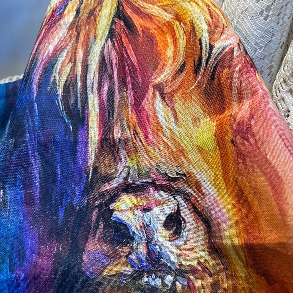 Handmade Highland Cow Lover Tea Towel Set