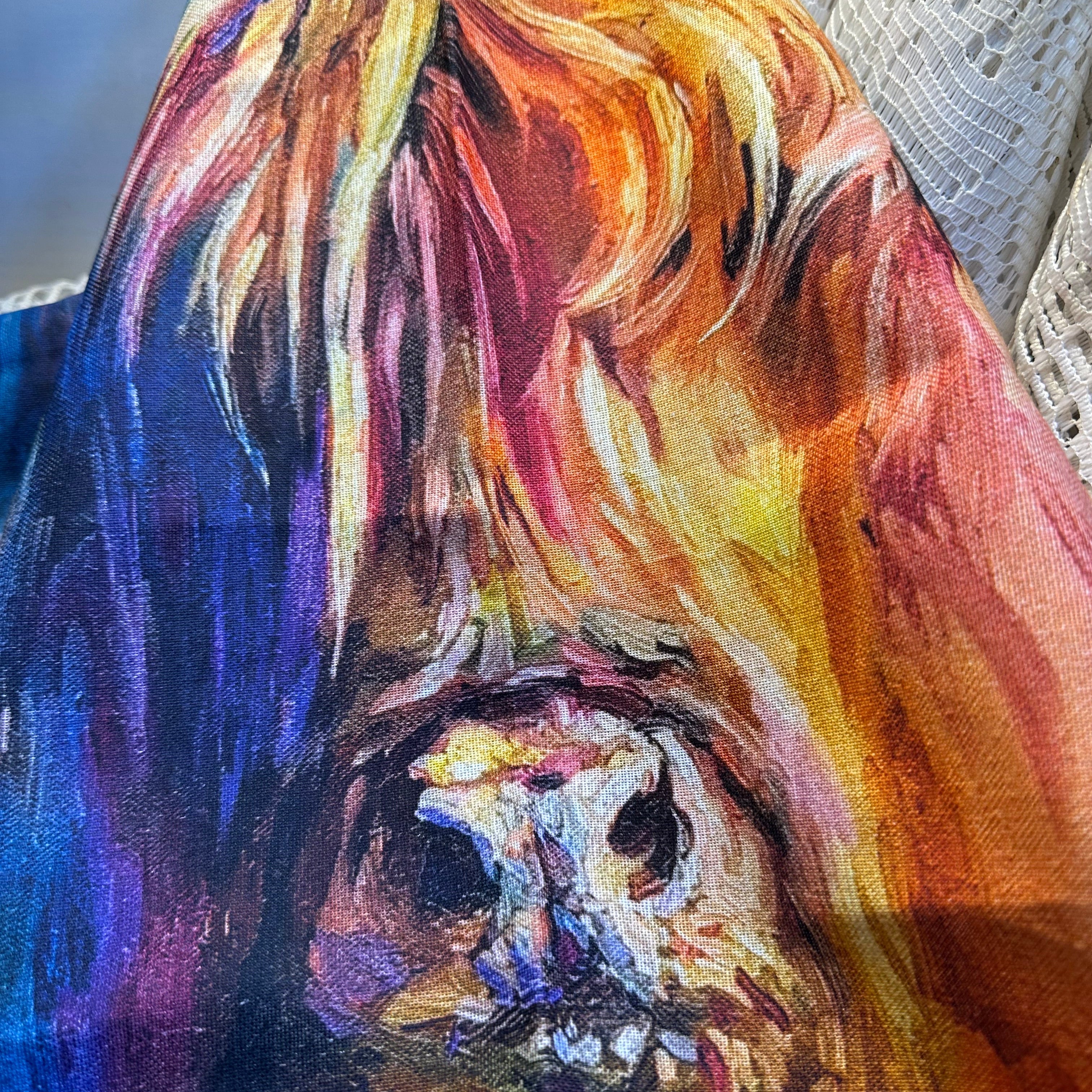 Handmade Highland Cow Lover Tea Towel Set