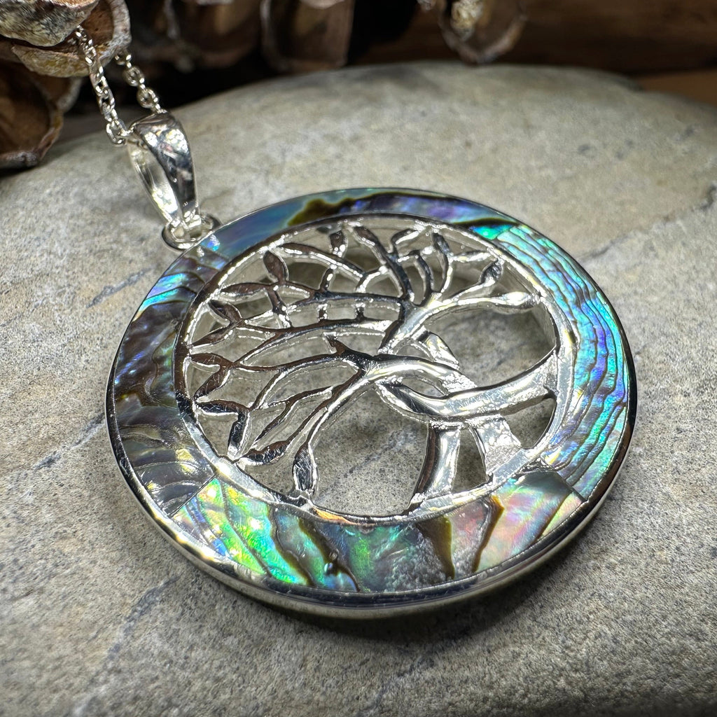 Carmina Tree of Life Shell Necklace